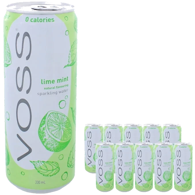 Kolsyrat Vatten Lime & Mint 10-pack