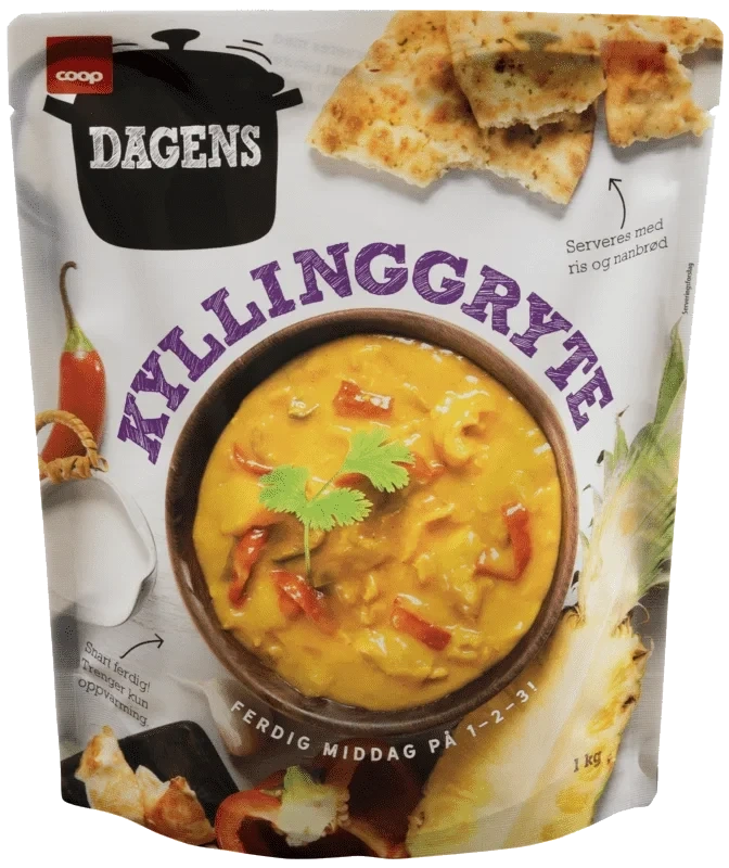 Coop Dagens Kyllinggryte 1kg