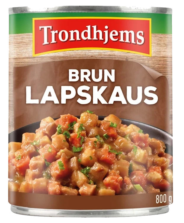 Lapskaus Mørk 800g Trondhjems