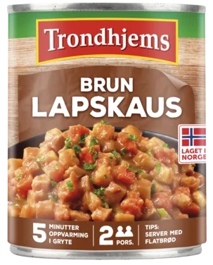 Lapskaus Brun 800g Trondhjems