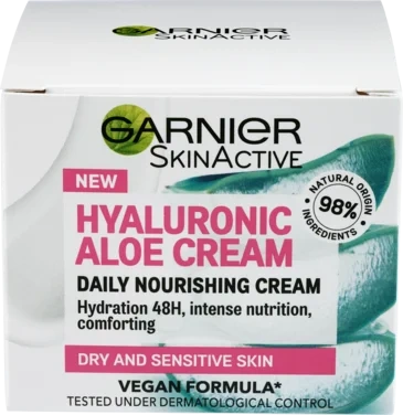 Skin Active Hyaluronic Aloe Cream - Daily Nourishing Cream 50ml