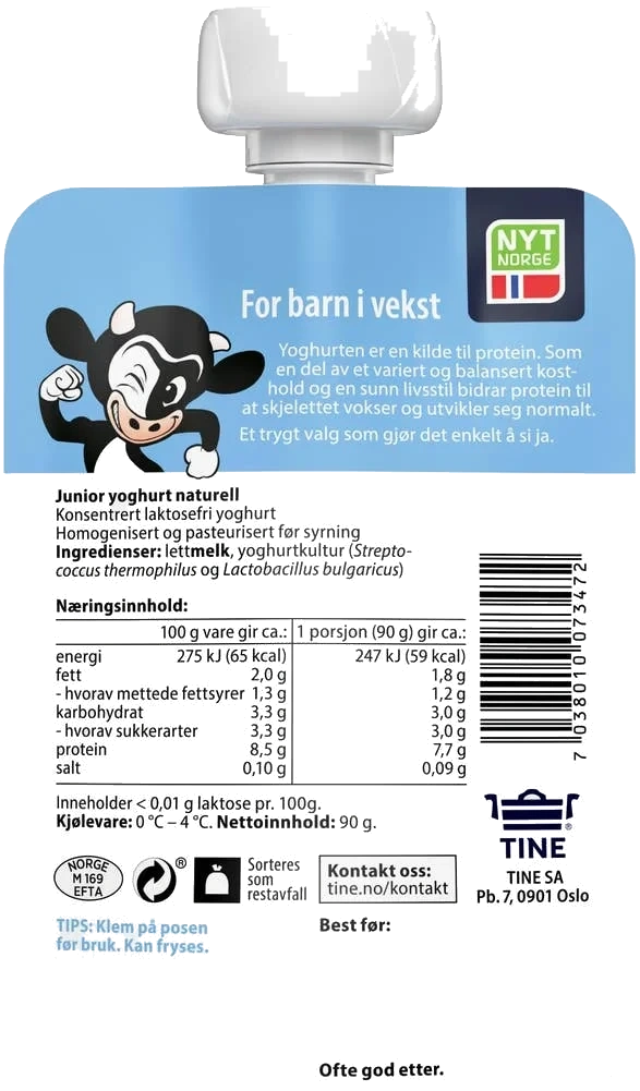 Junior yoghurt