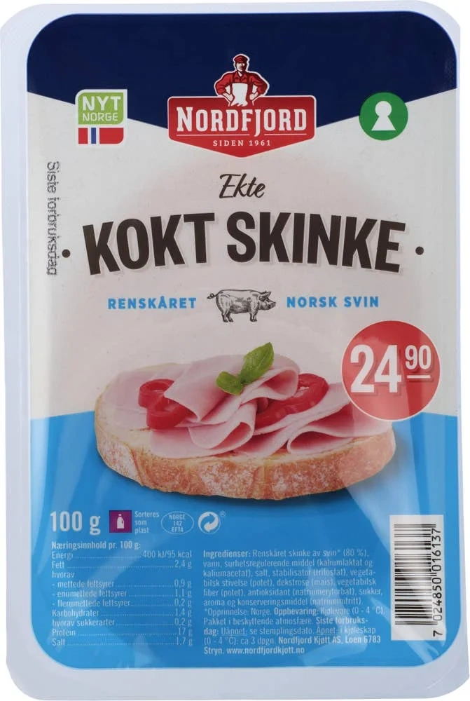 Kokt skinke