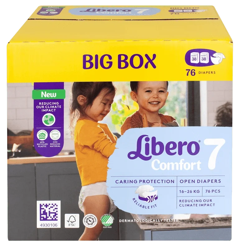 Libero Comfort Bigbox str 7 76stk