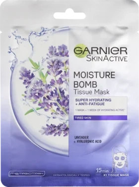 Garnier Maske Skin Active Tissue Lavendel 28g