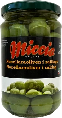 Grønne Oliven Nocellara 300g