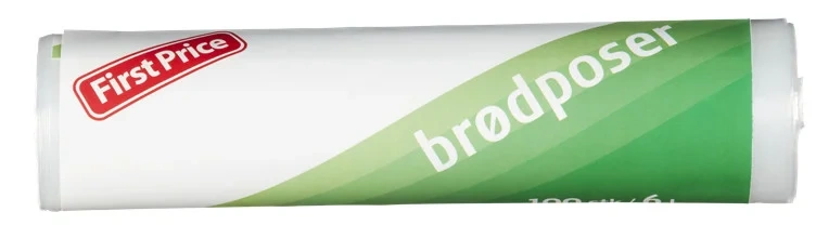 Brødposer 6l 100stk First Price
