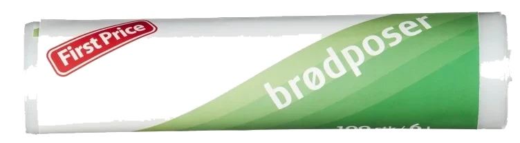 Brødposer 6l 100stk First Price