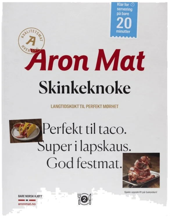 Skinkeknoke Salt&Røkt Langtkokt Ca1,2kg