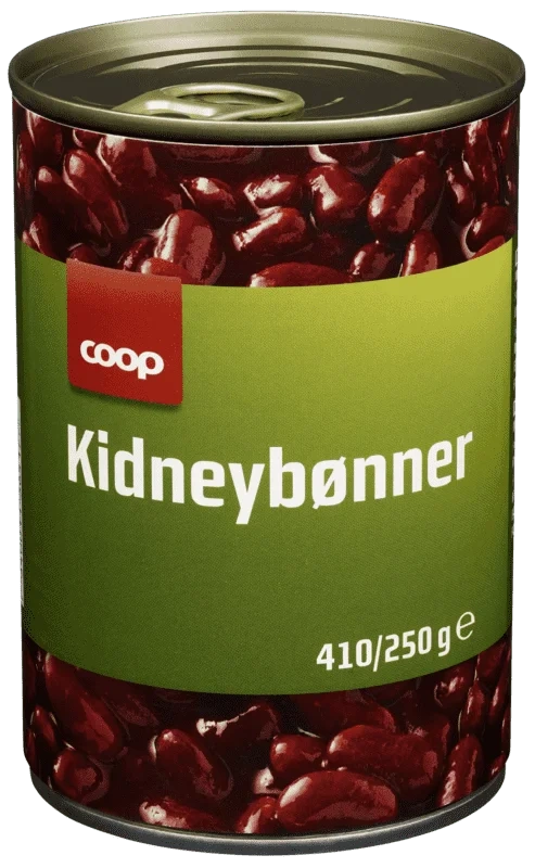 Coop Kidneybønner 410g