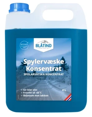 Blåtind Spylervæske Konsentrat 4L