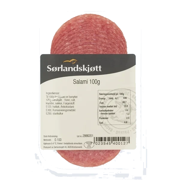 Spis Meg Salami 100g