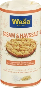 Knekkebrød Runda Sesam&Havsalt 290g Wasa