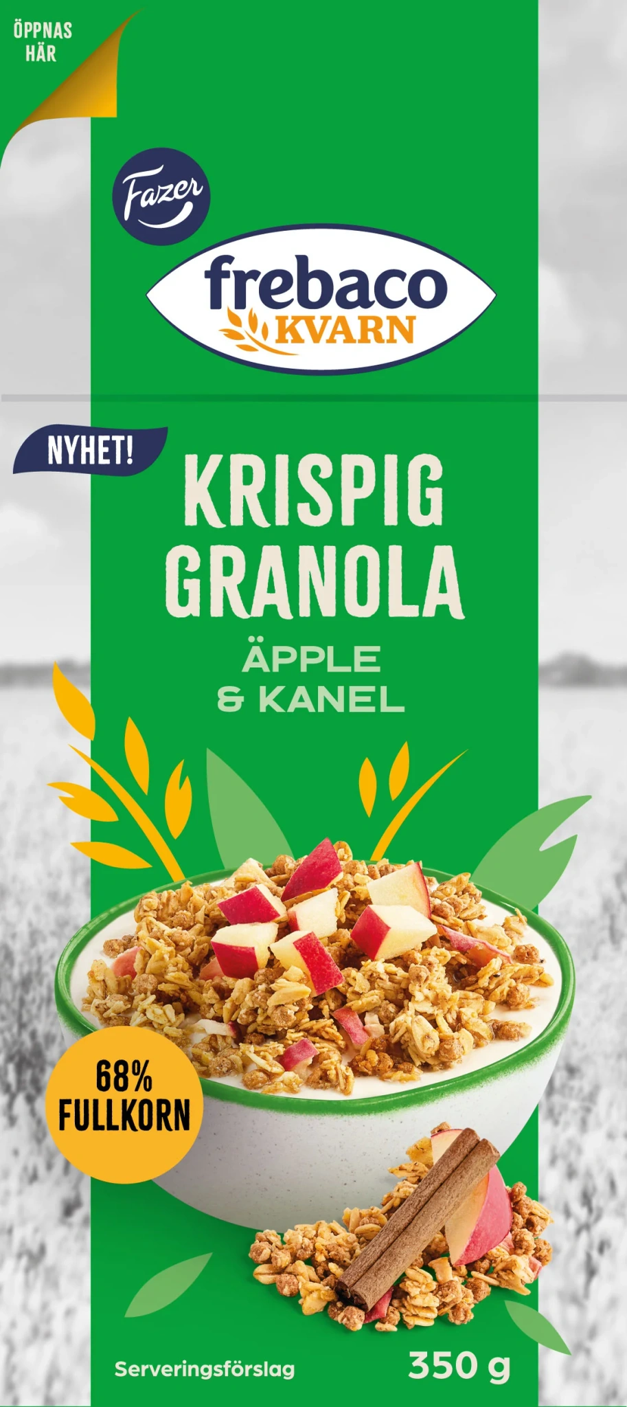 Krispig Granola Äpple & kanel