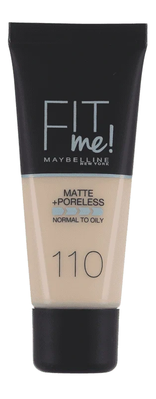 Maybelline New York Fit Me Matte + Poreless Foundation 110 Porcelain