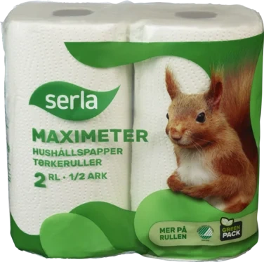 Serla Maximeter Tørkerull 2pk
