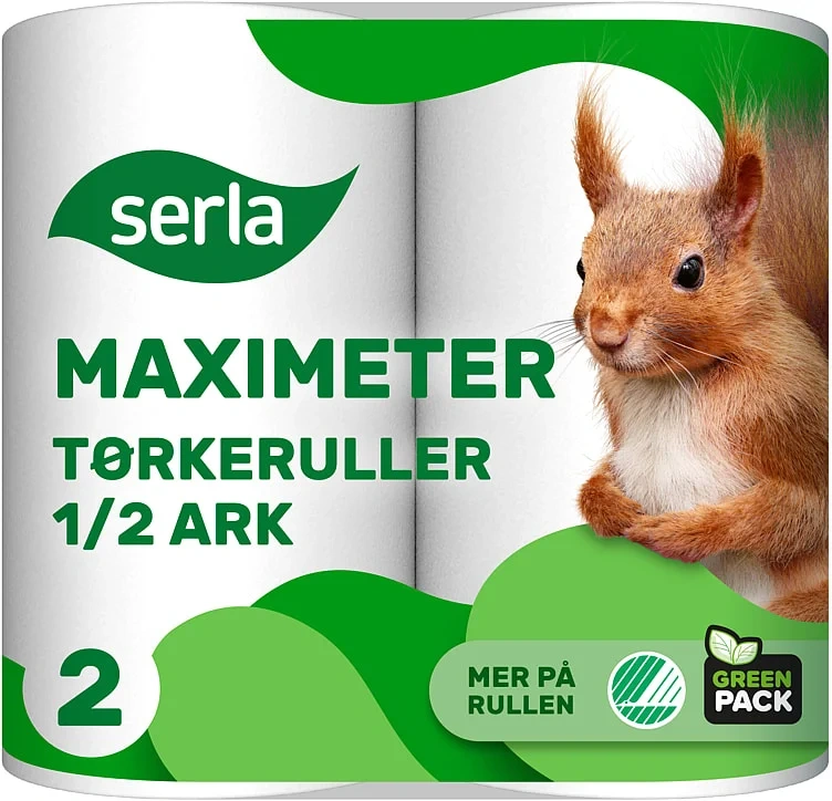 Serla Maximeter Tørkerull 2pk