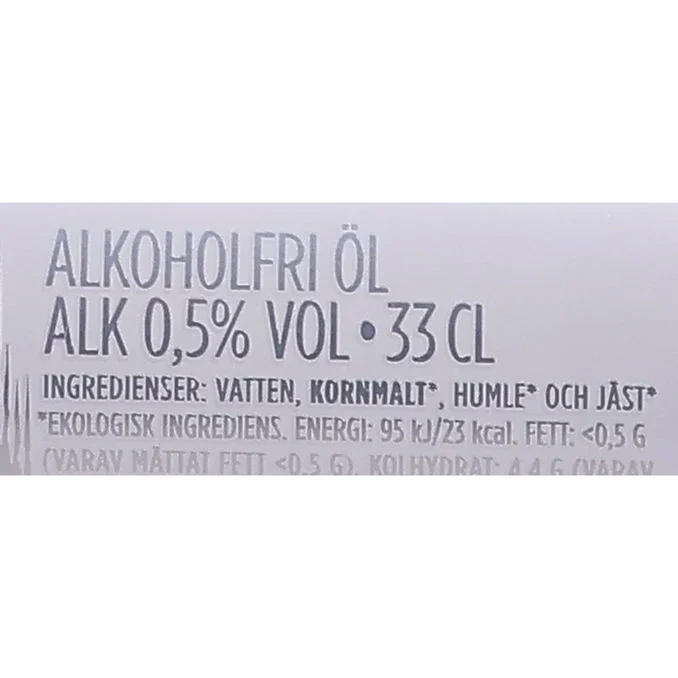 Alkoholfri Öl 12-pack