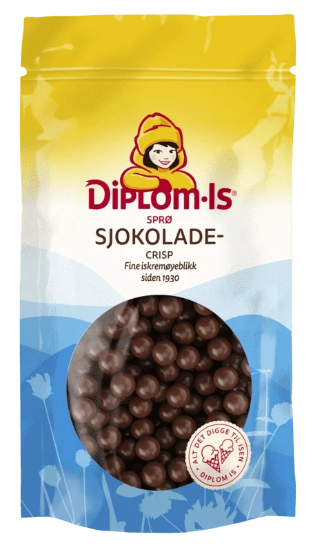 Diplom-Is Favoritter Sjokolade Crisp 100g