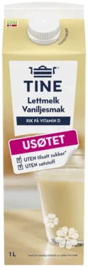 Melk m/Vanilje 1l Tine