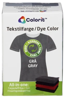 Colorit Tekstilfarge Grå