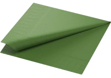 Serviett 2lags 33cm Leaf Green