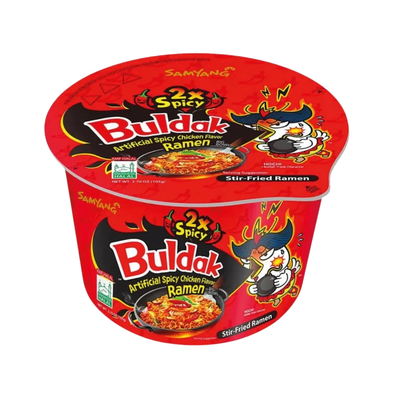 Hot Chicken Ramen 2xspicy Bowl 105g Samyang