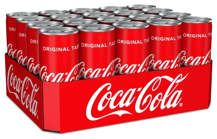 Coca-Cola 0,33l boks Brett A 20stk