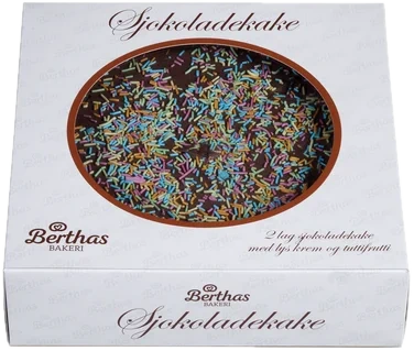 Sjokoladekake 850g Berthas