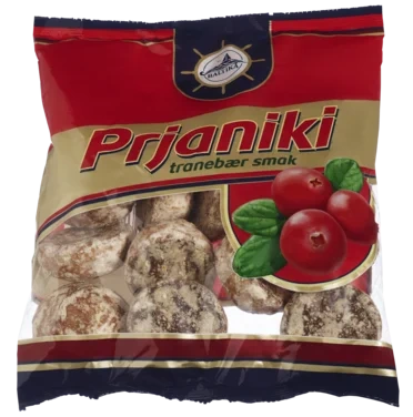 Prjaniki Tranebær Smak 400g