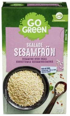 Gogreen Sesamfrø uten Skall 320g