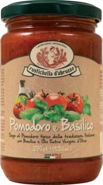 Sugo Pom Basilico Rust.270g