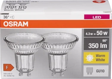 Led Spot Par16 50 Gu10 2pk