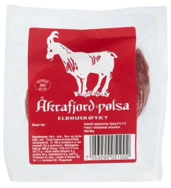 Åkrafjordpølse 80g