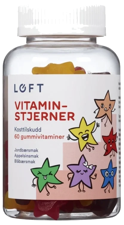 Vitaminstjerner 60stk Løft