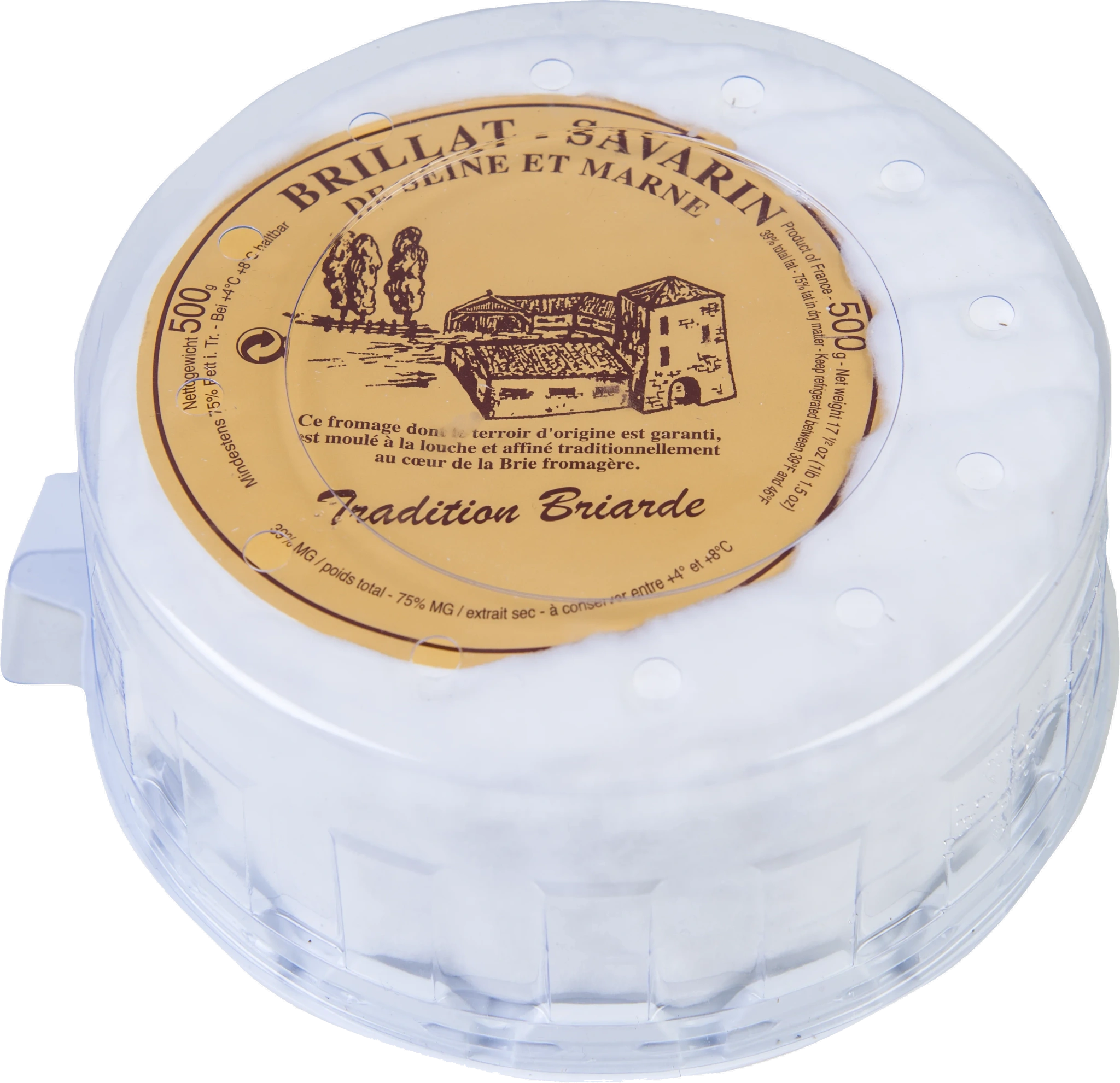 Brillat Savarin 39% vitmögelost 500g