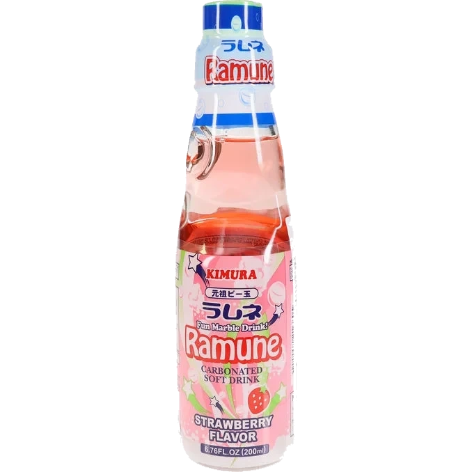 Läsk Ramune Jordgubb