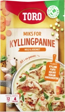 Toro Kyllingpanne Mild&Kremet 63g