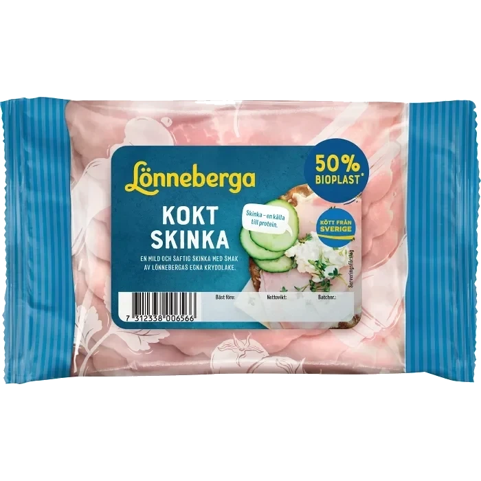 Skinka Kokt 105g Lönneberga
