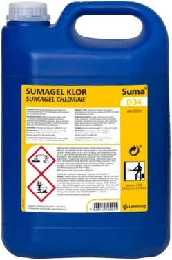 Sumagel Klor D34 Kjøkkenrengjøring