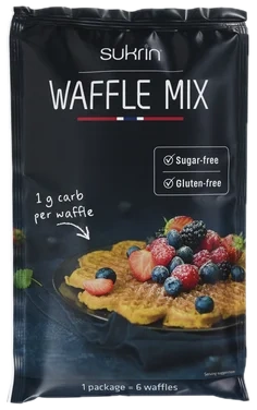 Sukrin Waffle Mix Sukkerfri Glutenfri