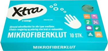 Mikrofiberkluter 10stk Xtra