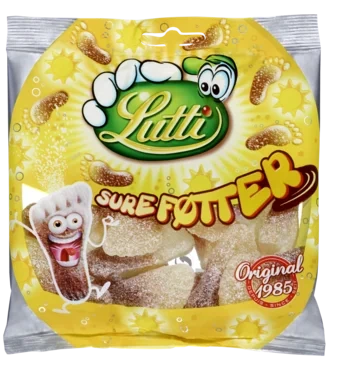 Sure Føtter 130g Lutti
