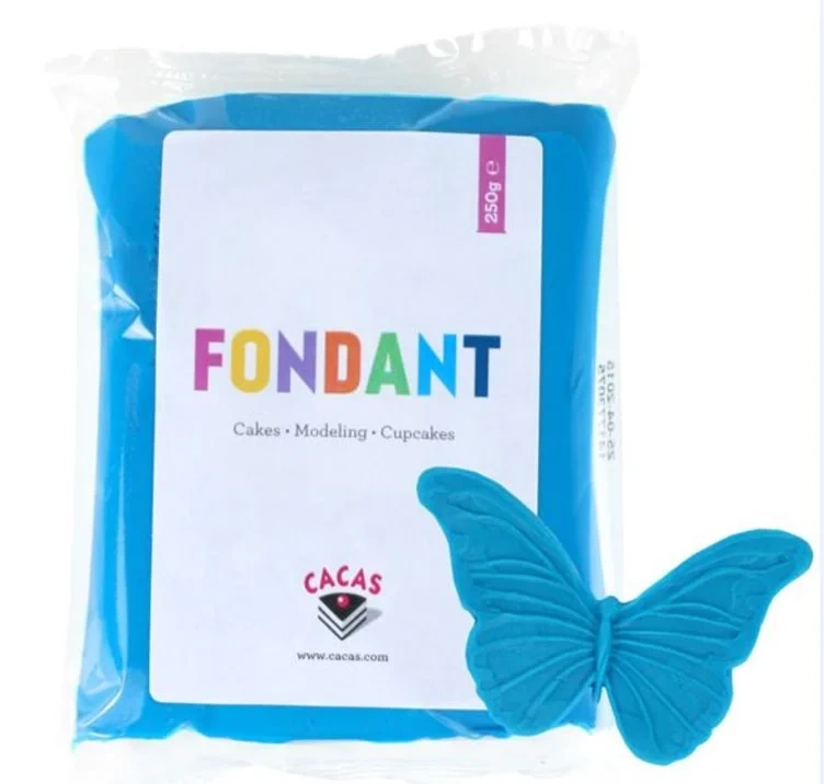 Fondant Blå 250 g Cacas