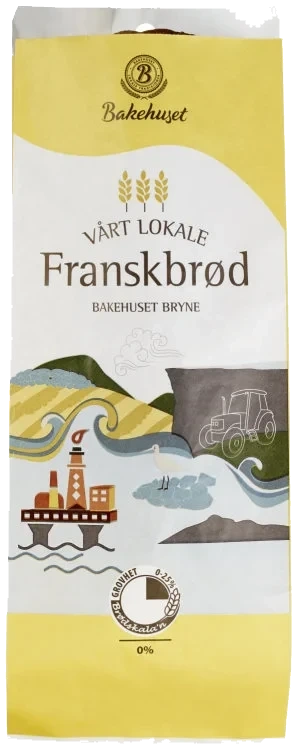 Franskbrød 500g Bryne