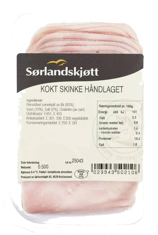 Kokt skinke