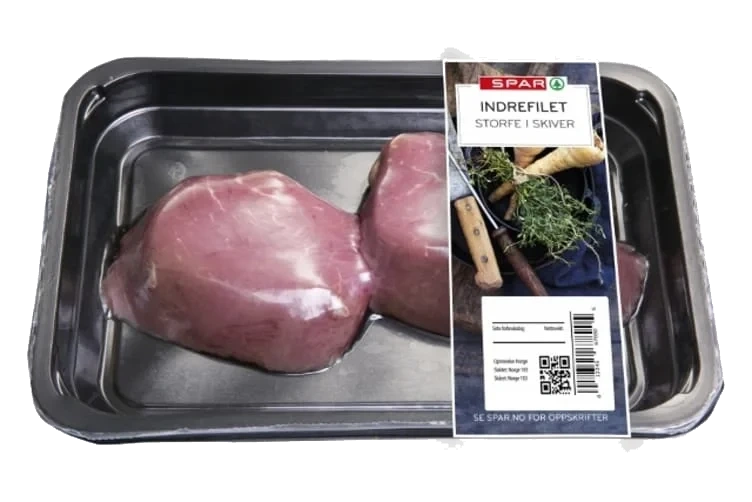 Storfe Indrefilet skivet Ca350g Spar