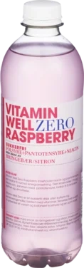 Vitamin Well Zero Rasberry 500ml