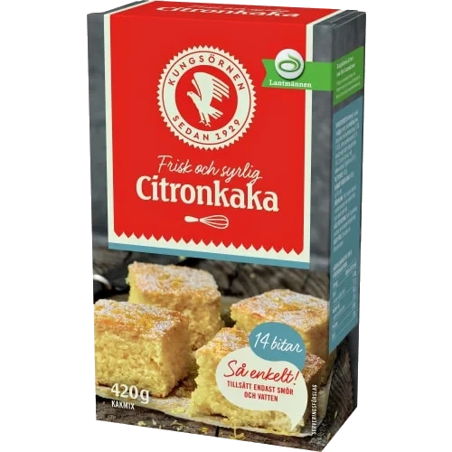 Citronkaka Kaffebrödsmix Lättbakat