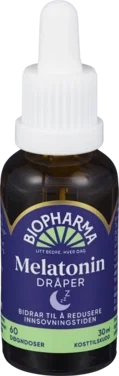 Melatonin Dråper 30ml Biopharma